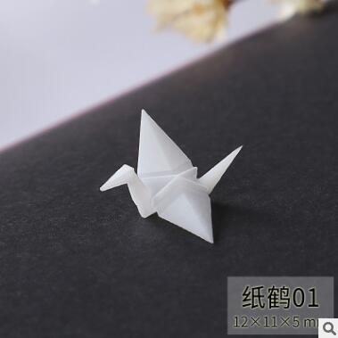 3 pcs/lot Different style Resin mini Paper Crane Paper Plane material epoxy mold makeing jewelry filling for DIY jewelry: Z1