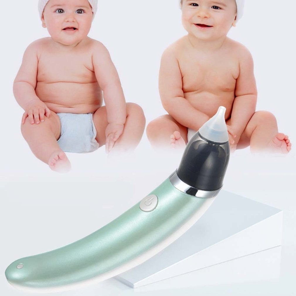 Hot Aspiratore Nasale Del Bambino Elettrico di Sicurezza Igienico Naso Cleaner Cura Del Bambino Punta del Naso aspiratore Snot Sucker Per Dell'infante appena nato Orale