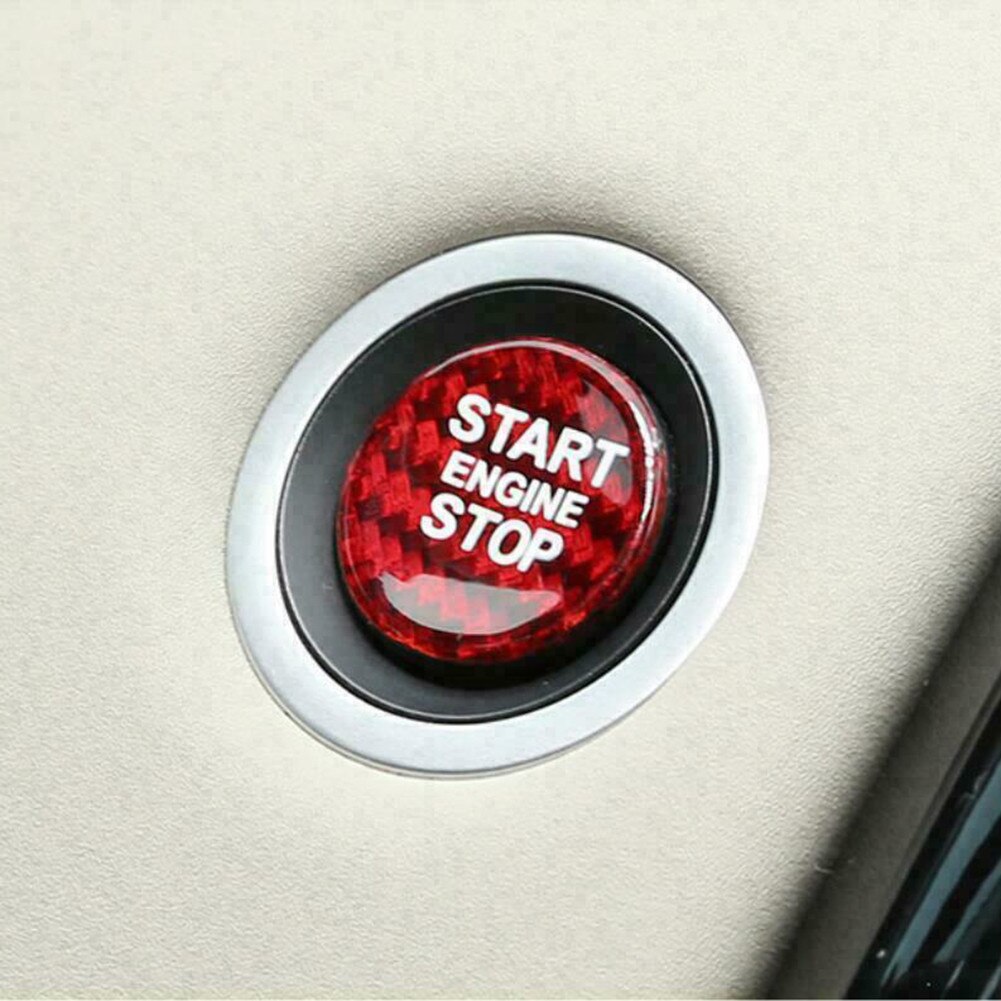 Engine Start Stop Button Cover Fit For Land Rover Range Rover Evoque Discovery Fit For Land Rover Discovery 5 LR5