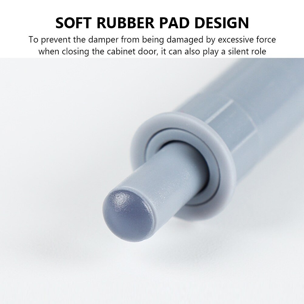 5 Sets Kitchen Cabinet Door Drawer Soft Quiet Close Closer Damper Buffers Noise Reduce + Screws Door Stops Hardware