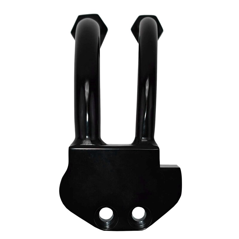 A-Team Performance A/C Compressor Curved Manifold for Sanden SD7B10 7176 SD7 Style Black