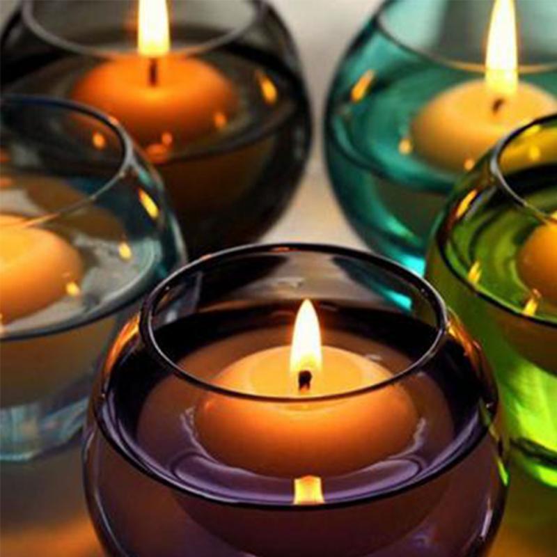 Bougies flottantes pour décoration de maison, événement, fête de mariage, décoration de noël, 10 pièces/lot