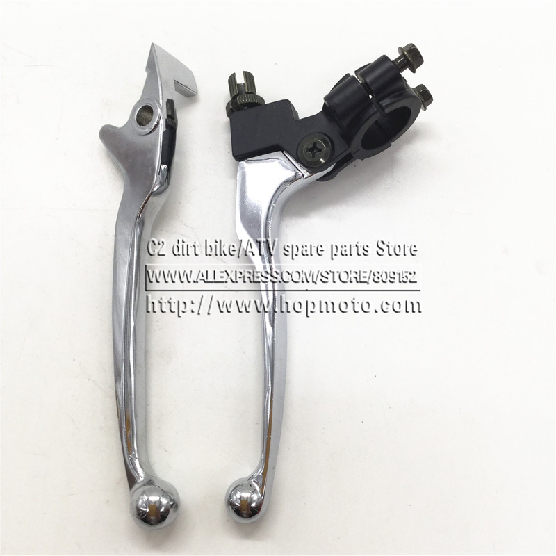 Clutch and brake lever for Kayo 250cc 110 125 140 150 dirt pit bike AND ATV spare part motocross