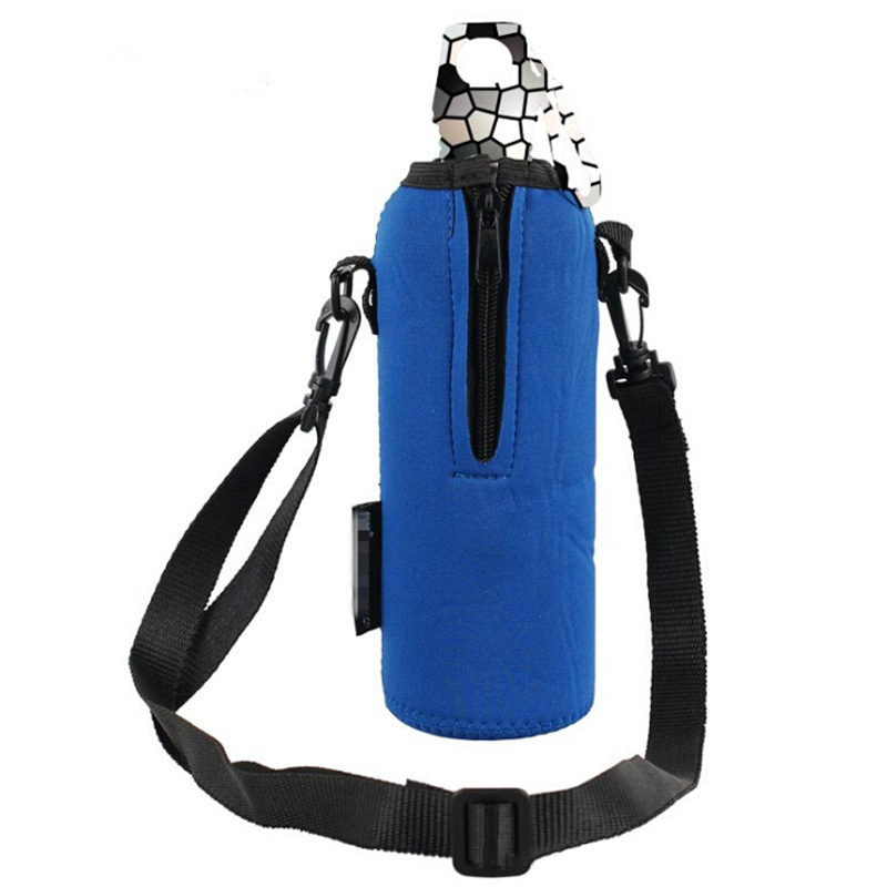 Sportsvannflaskeveskeisolert posere neoprenposeholder ermetrekkholder til krusflaskekopp 750ml