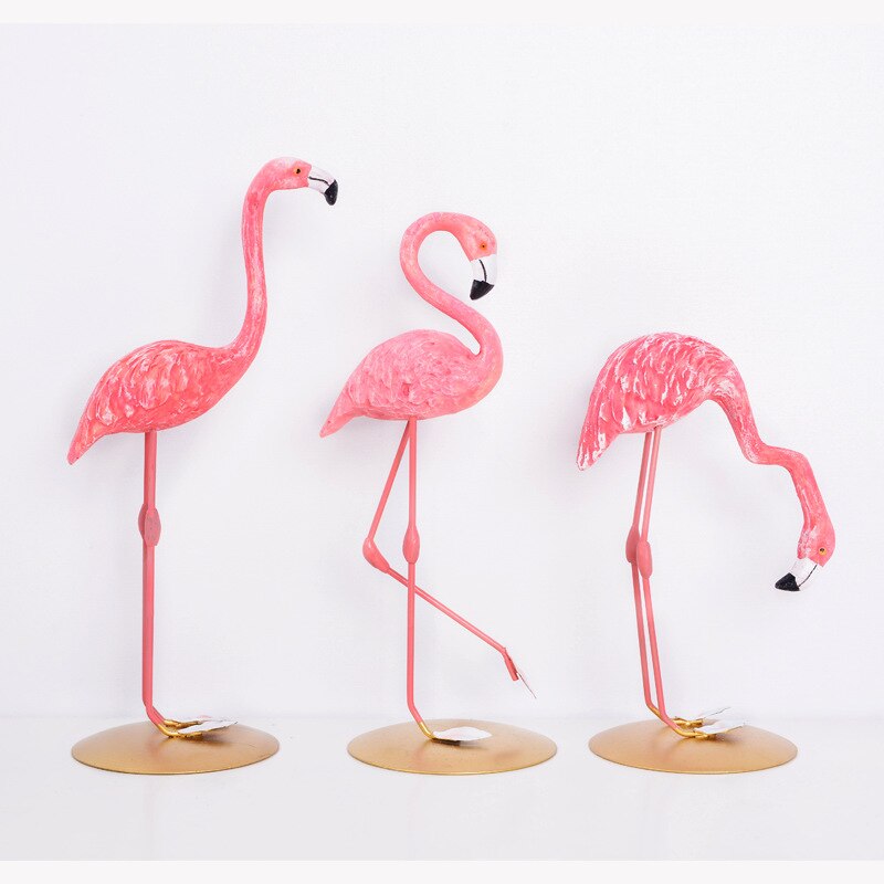 Nuevo creativo flamingo coche decoración interiør pastel decoración de casa modelo de inyección de