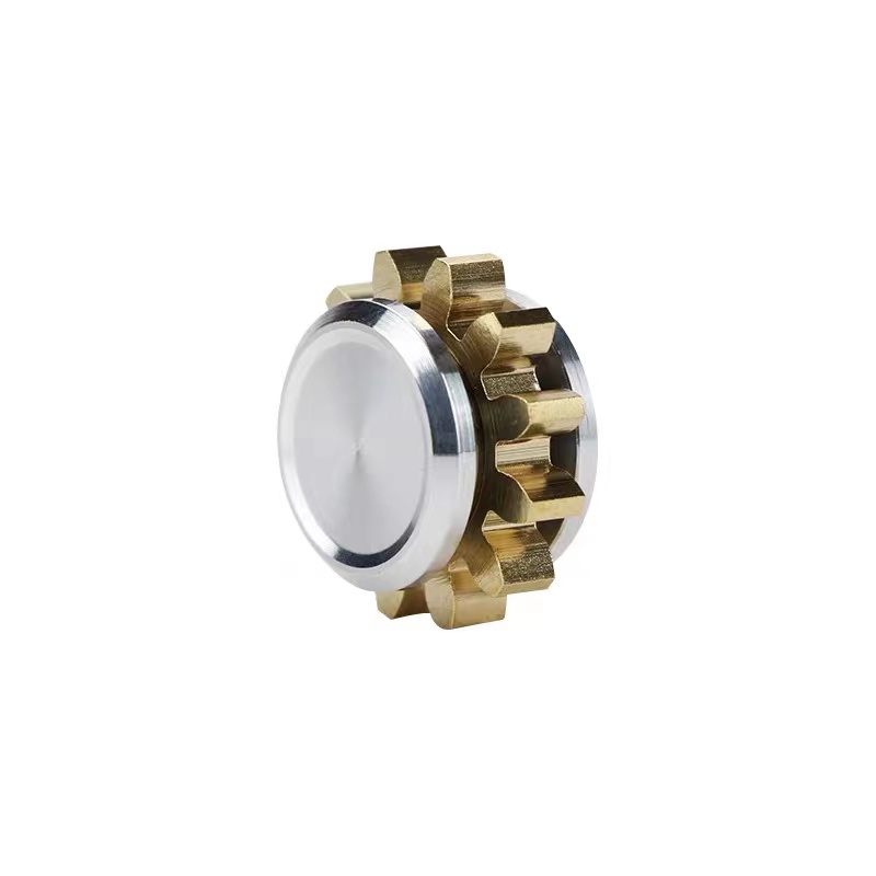 Fidget Spinner Mini Metal Gear Gyroscoop Speelgoed Antistress Draagbare Volwassenen Stress Reliever Autisme ADHD Kinderen Verjaardag Kerstcadeau