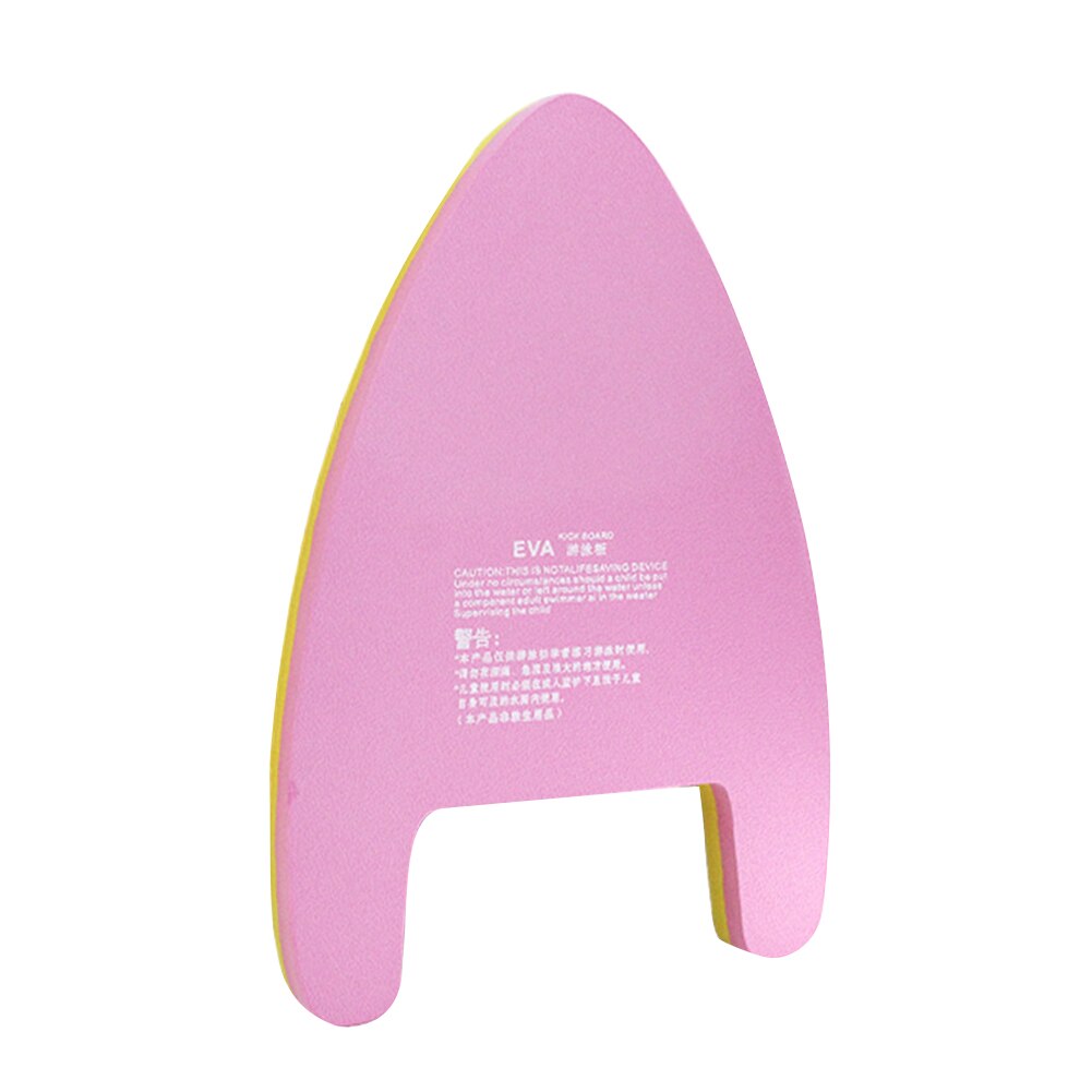 Lichtgewicht Eva Zwemmen Drijvende Board Speelgoed Veiligheid Zwembad Training Aids Float Kickboard Voor Beginner Volwassenen Kids Willekeurige Kleur #37: A Shape