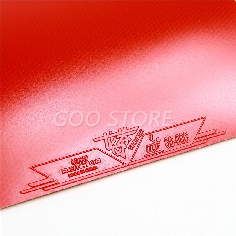 Reactor TORNADO V5 Table Tennis Rubber sticky forehand loop pimples in with sponge ping pong tenis de mesa