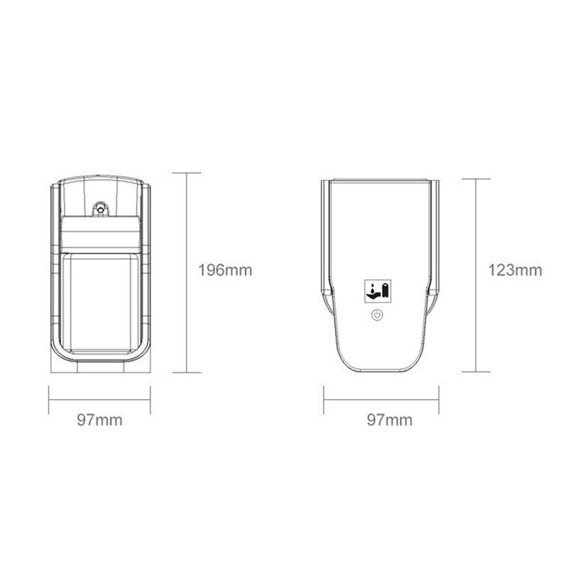 Automatic Induction Foaming Hand Washer Automatic Soap Dispenser Touchless Sensor Foam Soap Dispenser Auto Foaming Dispenser