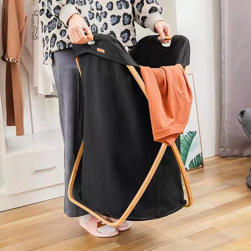 Oxford Cloth Foldable Clothing Laundry Basket Organizer For Dirty Clothes Storage Hamper large Folding Basket X-Type WaterproofF