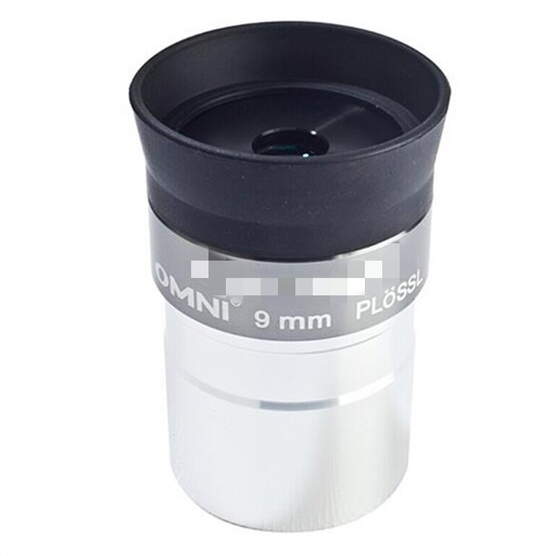 Omni plossl 1.25 tommer astronomisk teleskop okular optisk glas 4mm 6mm 9mm 12mm 15mm 32mm 40mm 2x barlow mikroskop linse: Celestron omni 9mm