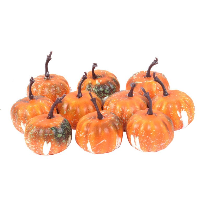 Halloween Mini Kunstmatige Pompoen Dennenappels Simulatie Groente Fruit Thanksgiving Feestartikelen Oogst Home Decoratie: Deep Sapphire