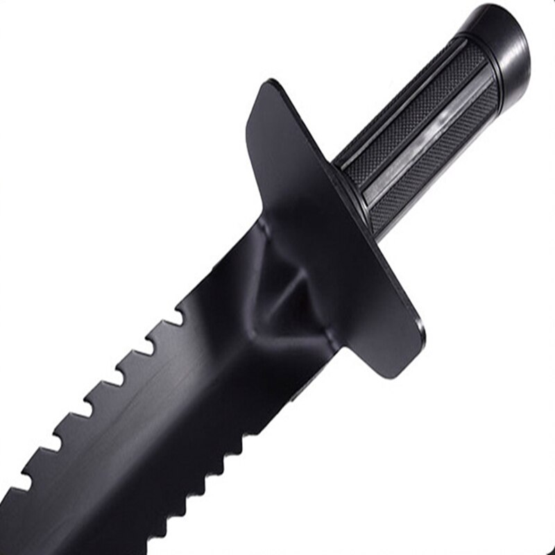 Pala de jardín, herramienta múltiple, deshierbe, diente de sierra, paleta de excavación, cuchillo, pala para plantar flores, mango de goma para jardín, herramientas manuales de jardinería