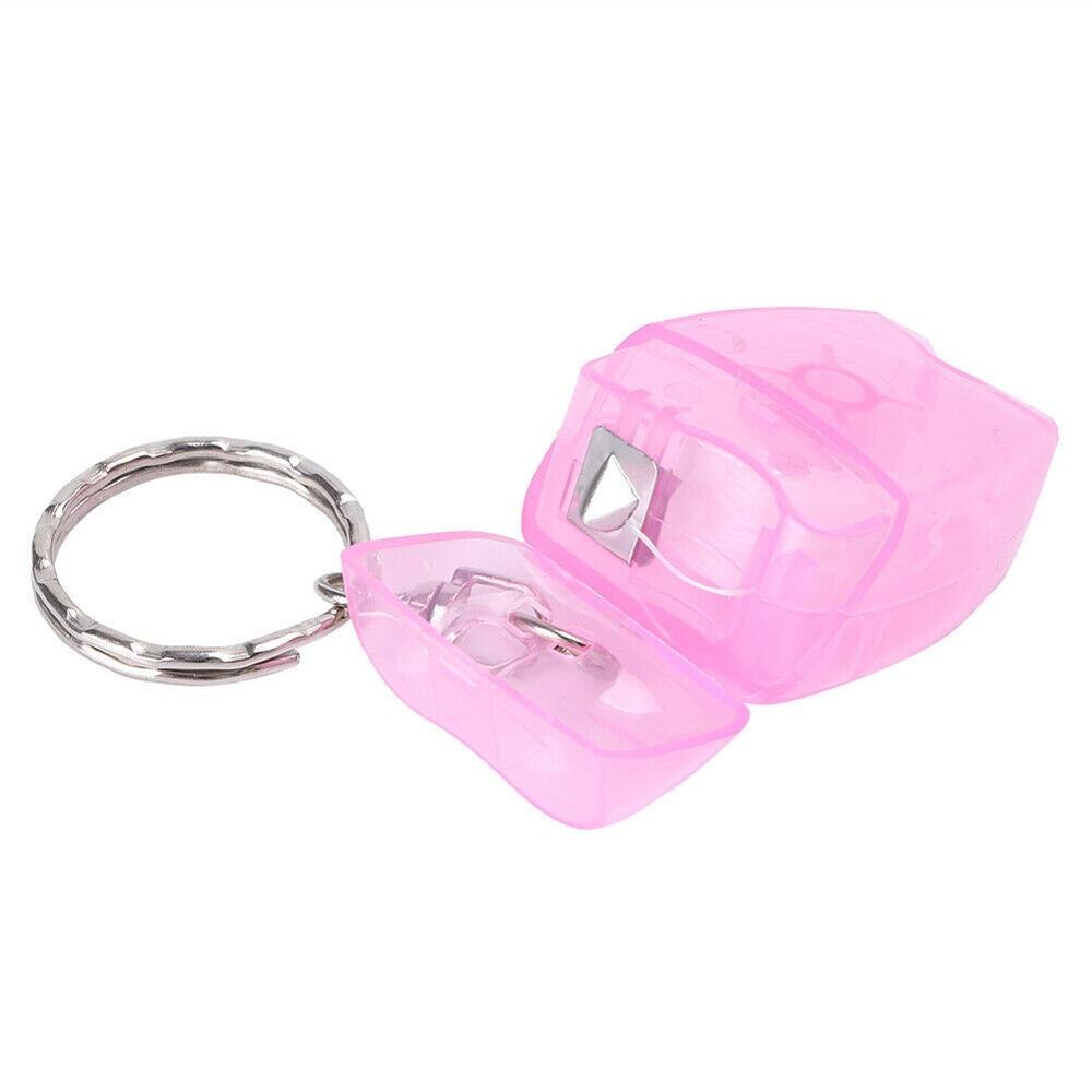 50 Stuks Draagbare Tandheelkundige Waxed Floss Met Sleutelhanger Voor Gum Tanden Cleaning Oral Care 15Meter Lange