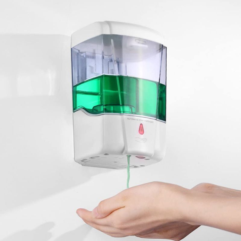 Automatisk elektrisk tvål dispenser, non-touch-h auto hand tvål dispenser badkar