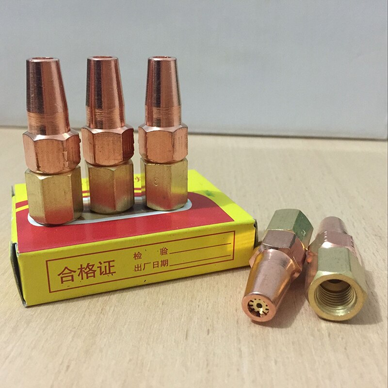 5 Stück Lötdüsen H01-6 Set - Schweißdüsen Für Propan Gas In Verschiedenen Größen