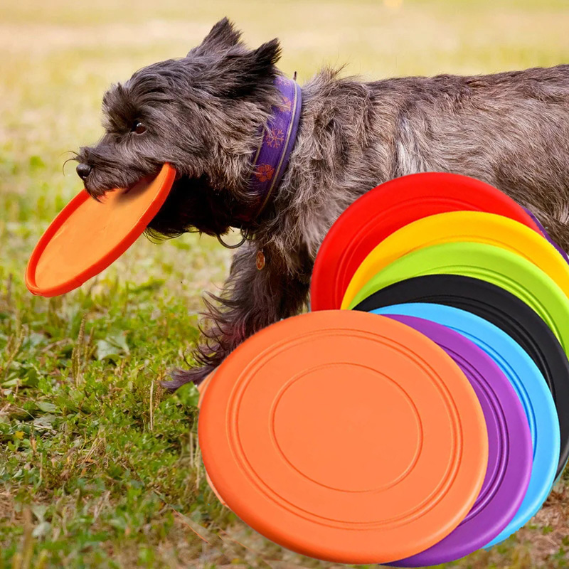 Spielen im Freien, fliegende Scheiben, Hundespielzeug, Training, Werfen, langlebig, bissfest, Heimtierbedarf, interaktives Scheiben-Hundespielzeug, wasser schwimmend