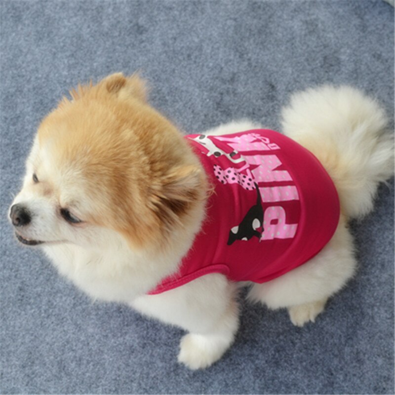 Ropa para Perro barata adorable chaleco para Perro camisa de Ropa para mascotas para perros traje de algodón cachorro mascota Ropa para perros pequeños Ropa de Perro
