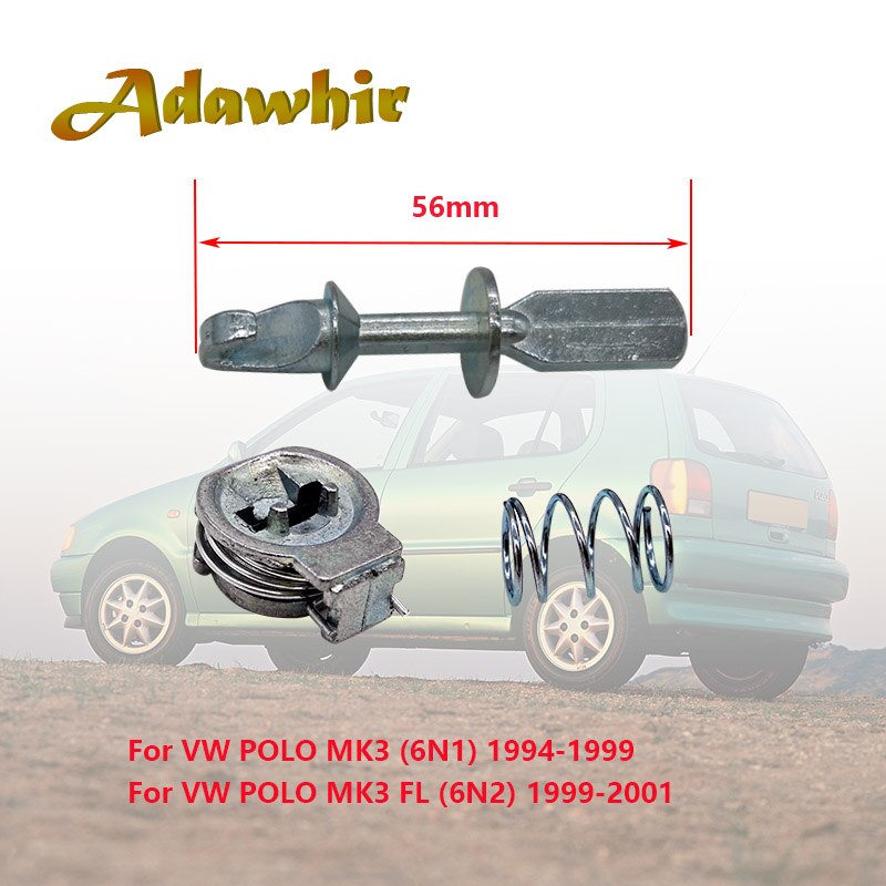 Deurklink Slot Reparatie Kit Voor Ford Galaxy Vw Polo Sharan Caddy Ii Seat Alhambra 6N0837207C 6N0837207D Deurklink Kit