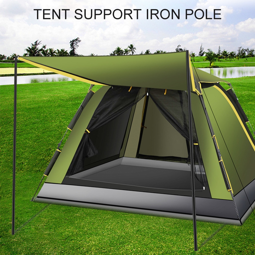 2 Stks/set Tent Staaf 2M Fiberglass Camping Tent Pole 16Mm Tent Staander Outdoor Camping Luifel Luifel Frames accessoire