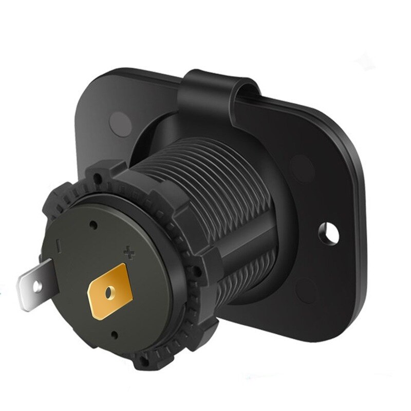 12V-24V Waterproof Car Doul USB Charger Socket 5V 4.8A LED Digital Display For Marine RV Boat Motorcycle Truck power adapter