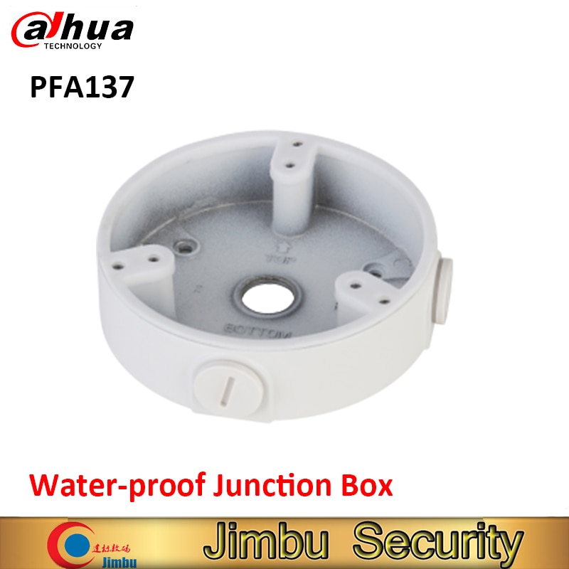 Dahua PFA137 Water-Proof Junction Box Ip Camera Beugel Camera Mounts Cctv Accessoire Past Voor Camera HDBW4433R-ZS HDBW4433R-S