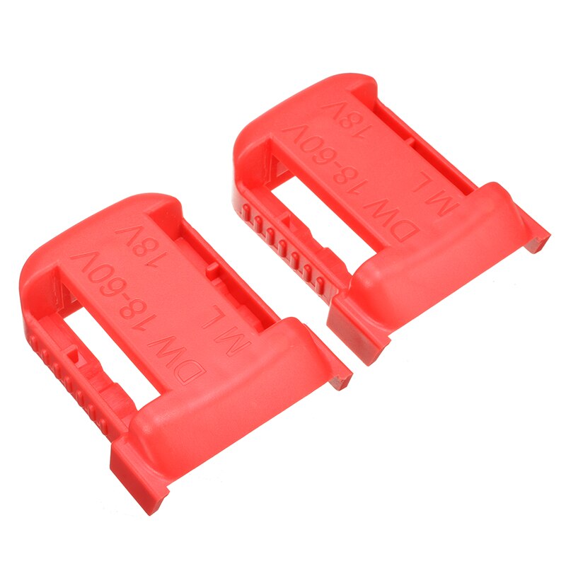 5 Stks/set 18V Mounts Opslag Houder Plank Rack Slots Batterij Opbergdozen Voor Milwaukee M18