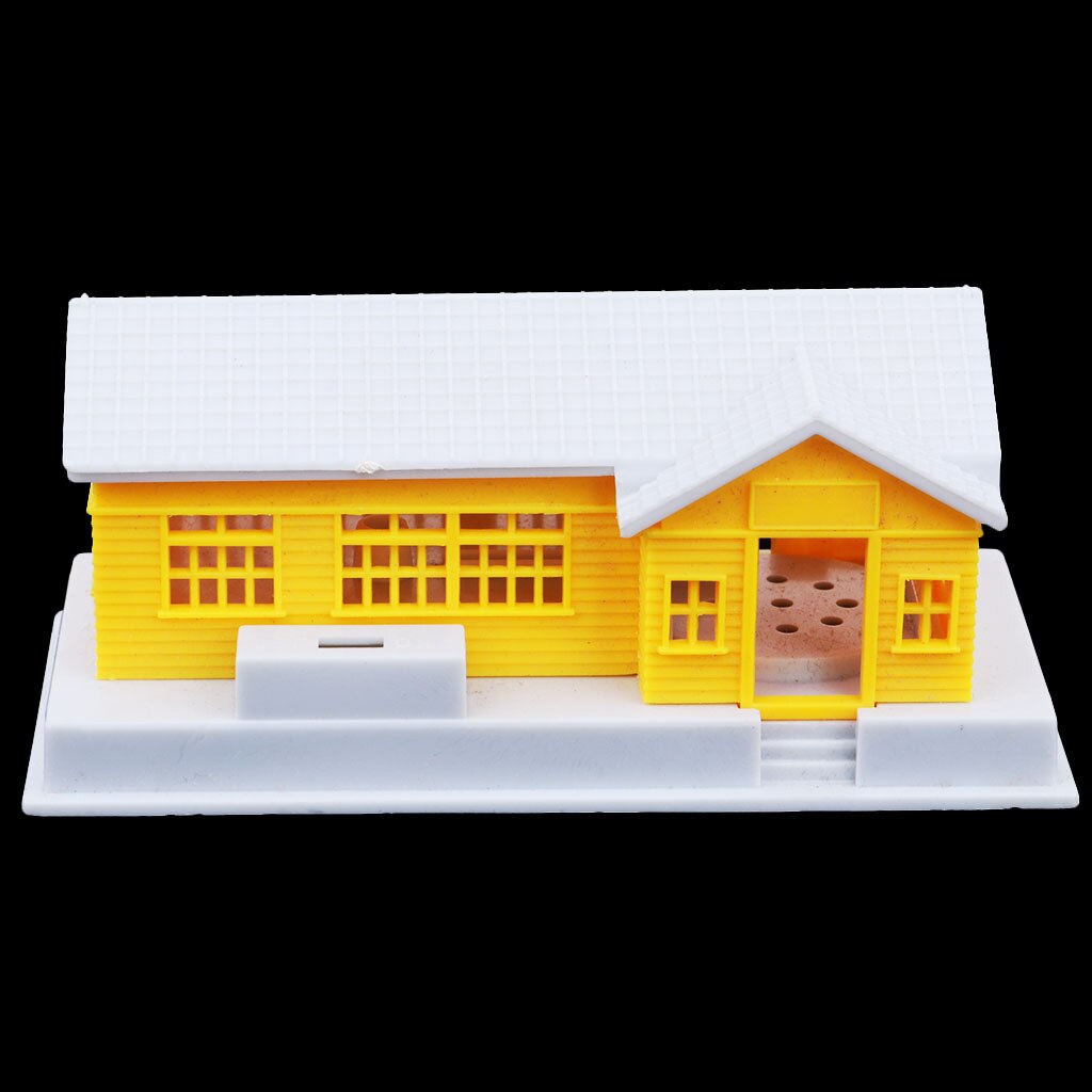 Kisangel 4 Stück Miniatur Resin Haus Modell Robust Produktbild-Vorschau 4