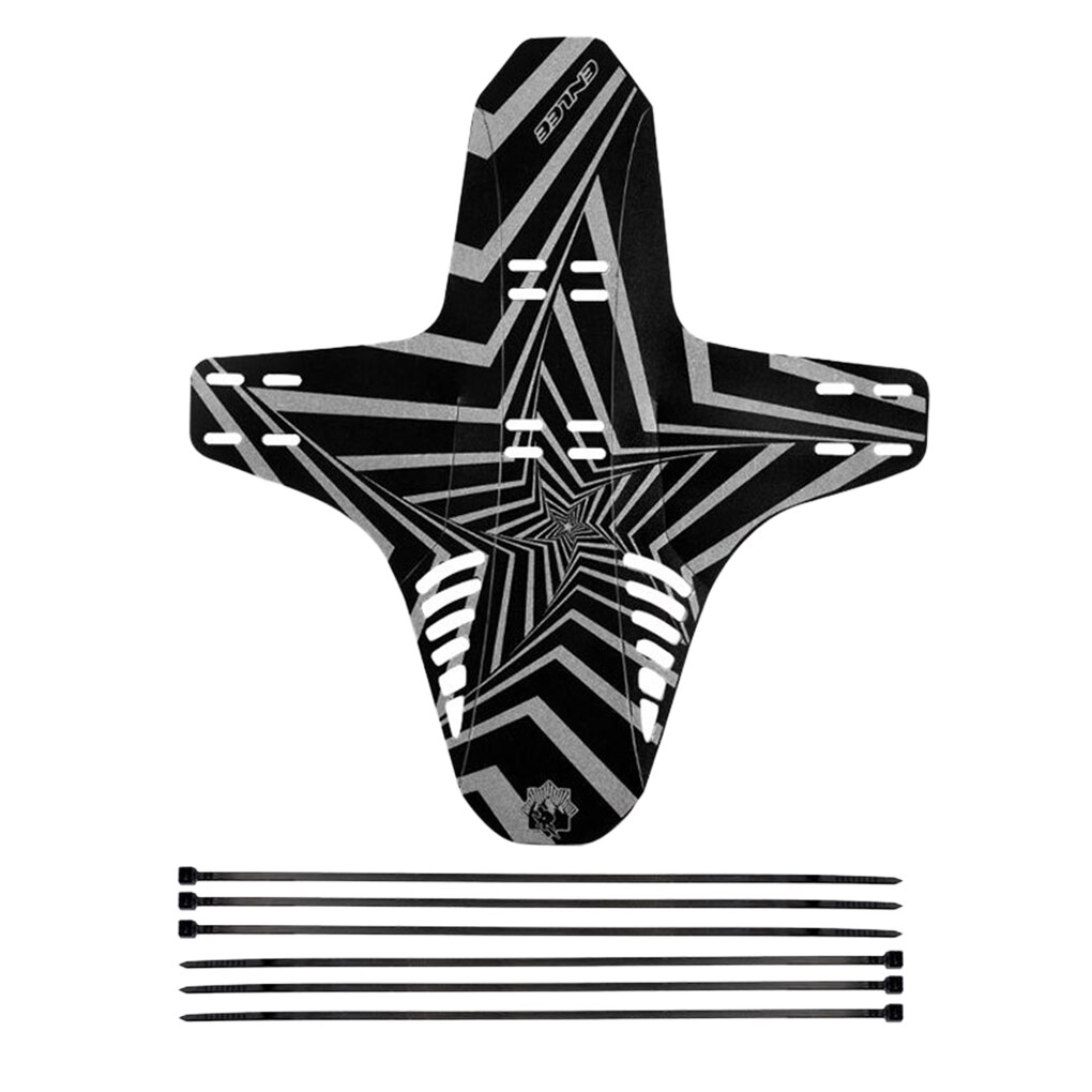 1Pc Mtb Mountain Road Fiets Spatbord Fiets Voor Achter Spatbord Fietsen Rainplate PP5 Materiaal Fiets Accessoires: 05