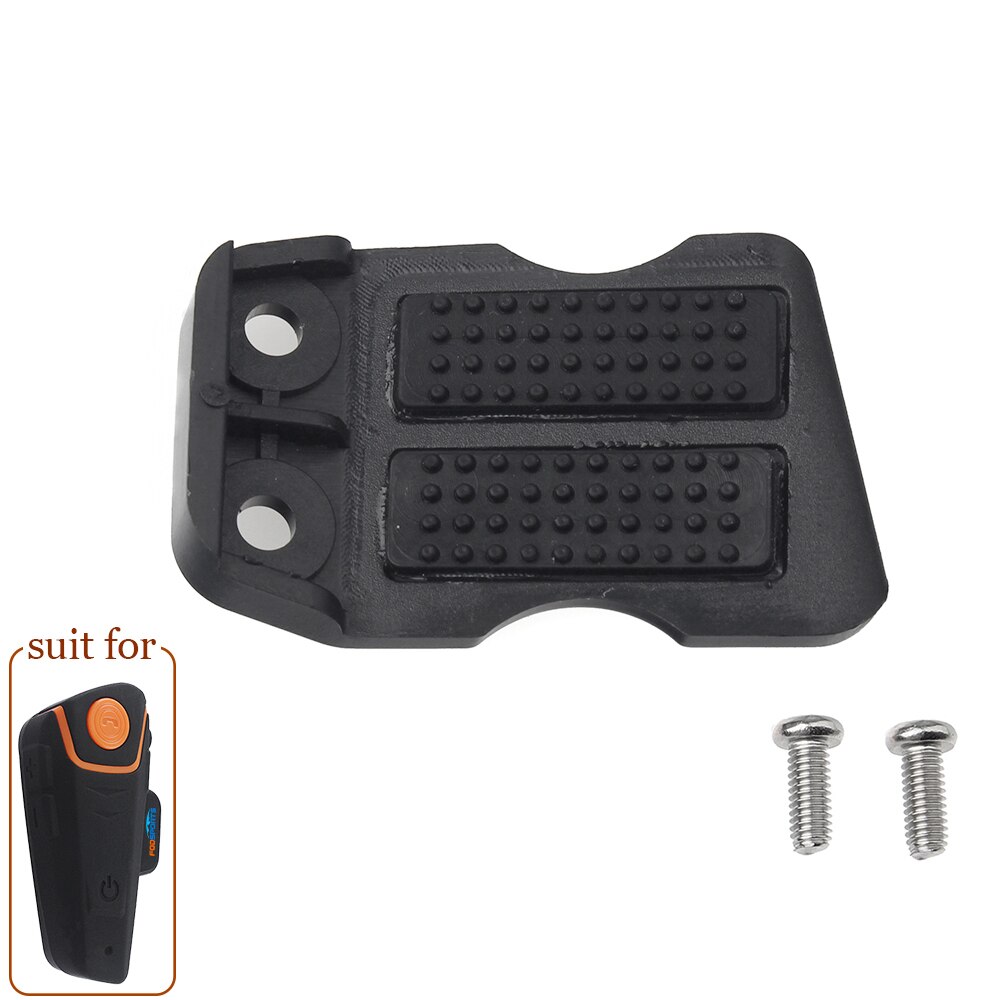 Fodsports Helmet Intercom Clip Bracket for BT-S2 BT-S2 Pro Intercom Motorcycle BT Interphone Bluetooth Headset Intercomunicador