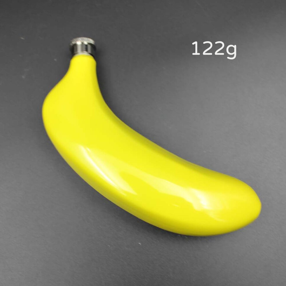 5Oz Banaan Wijn Pot Heupfles Rvs Heupfles Vodka Whisky Alcohol Fles Container Levert