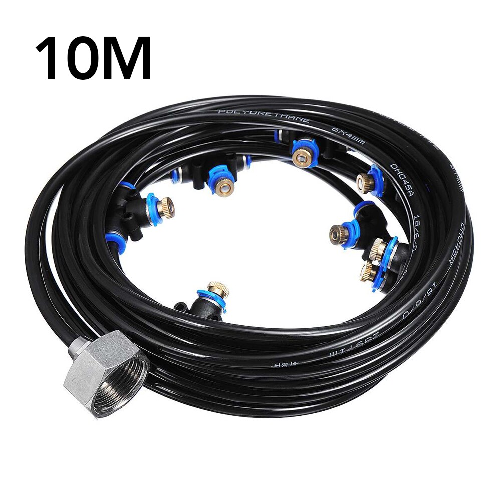 Vernevelaar watersproeiersets waterring irrigatie tuinvernevelaar buitenvernevelingssysteem waternevel kas tuin: 10m