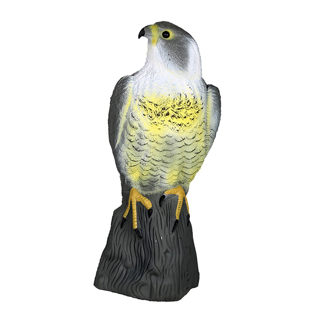 Realistic Falcon Animal Statue Falcon Decoy Rabbi Repeller Pest Control