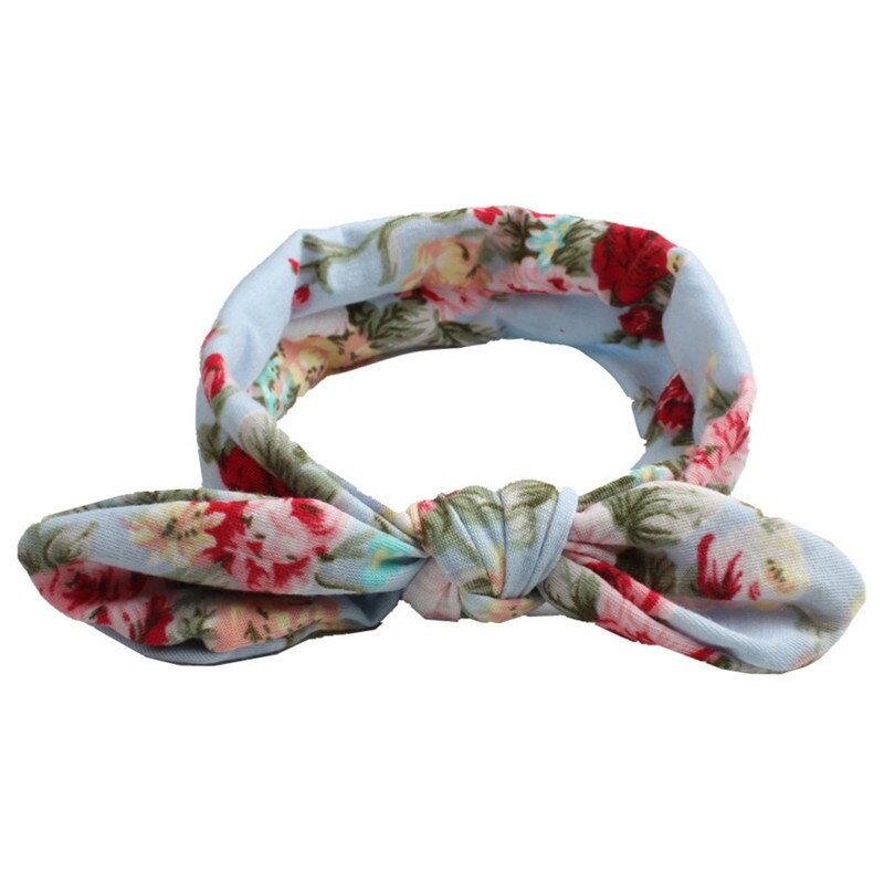 Kinderen Print Cross Hoofddoek Bandage Hoofdband Multi-Stijl Meisje Zomer Wassen Haar Accessoires Kleine Verse Mode Hoofdtooi: 08