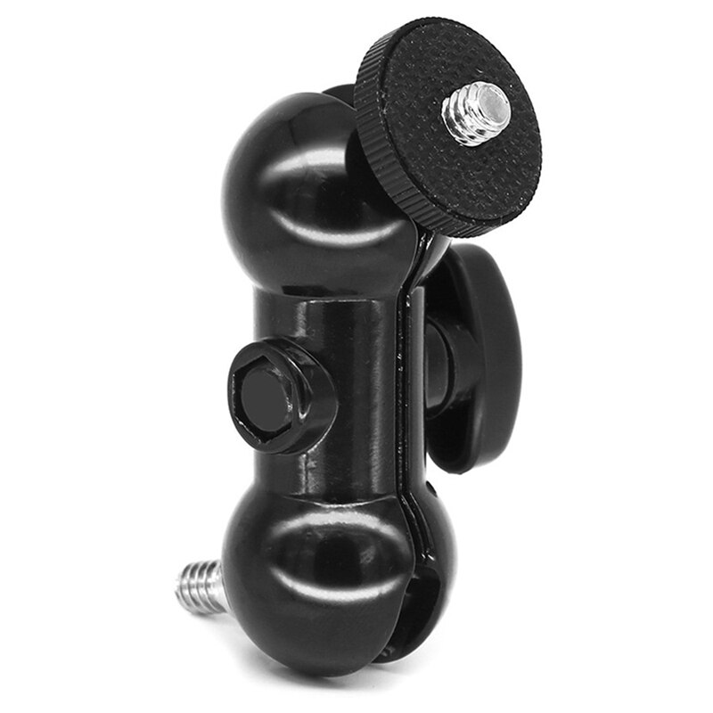 Camera Clamp Mount Monitor Mount Bracket Super with Cool Double Ballhead Arm Adapter Bottom Clamp