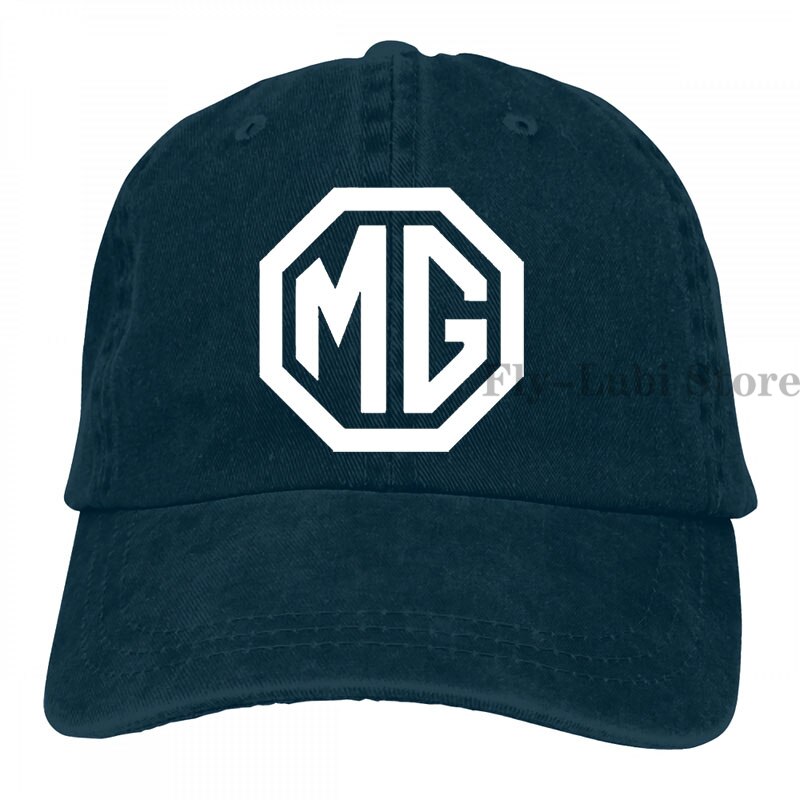 Mg Aftermarket Baseball cap men women Trucker Hats adjustable cap: 2-Navy