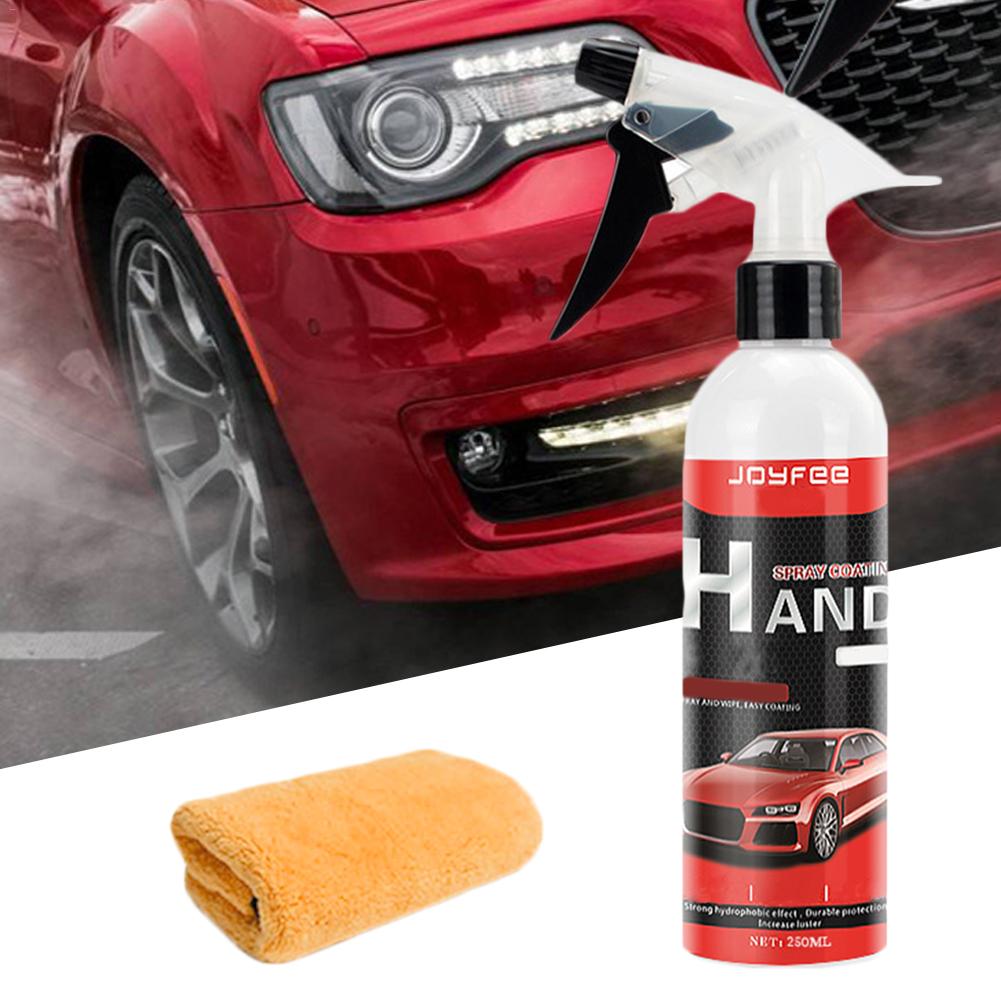 250 ML Keramische Spray Coating Auto Polish Spray Kit Top Coat Quick Nano-Coating Beschermen Verf Oppervlak Keramische Spray coating