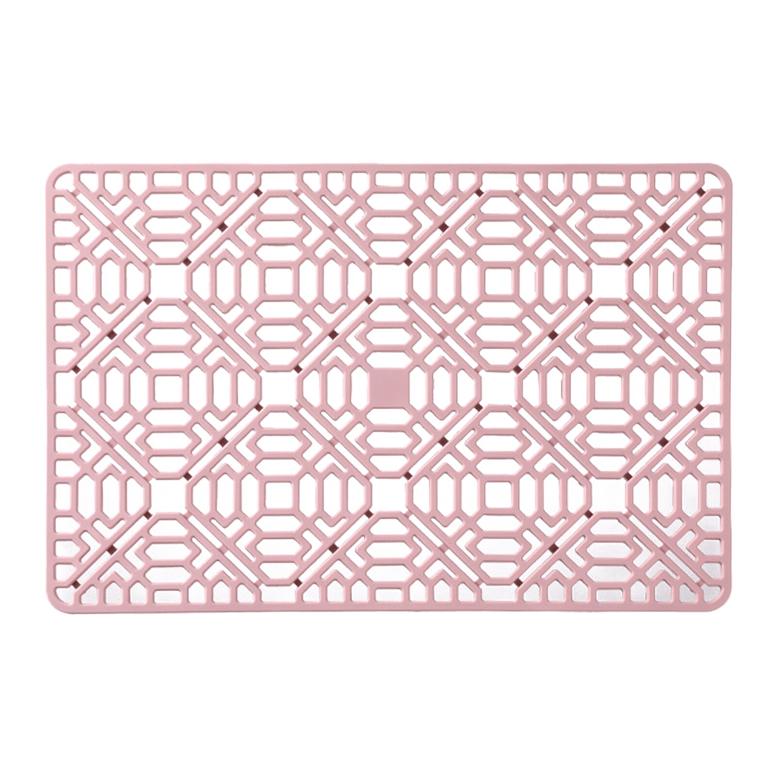 Farmhouse Bottom Drying Durable Bowl Kitchen Grid Drain Ceramic Multicolor Dish Silicone Pad Heat Resistant Sink Protector Mat