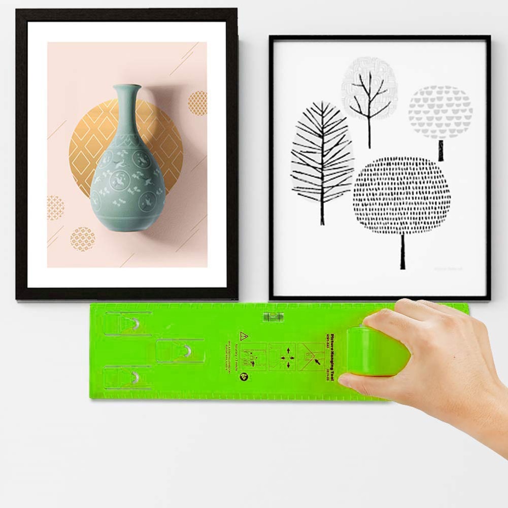 Pictures Frame Hanger Picture Hanging Kit Tool picture Hanger Tools With Level Suitable For All Wall Materials Picture Frame