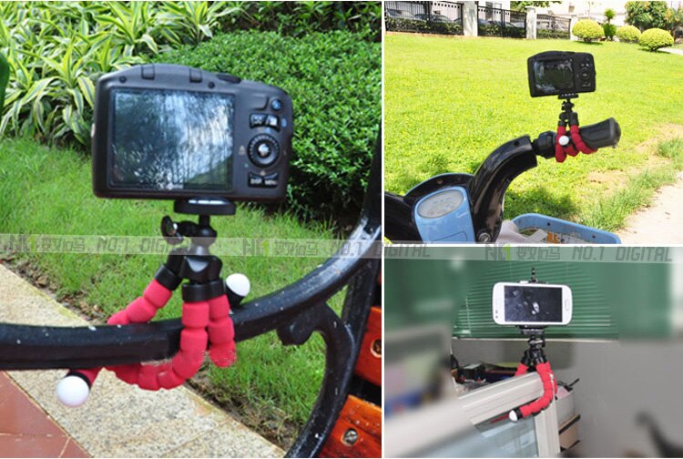 Stativ til telefon stativ monopod selfie fjernbetjening til smartphone iphone stativ til mobiltelefonholder fleksible stativer