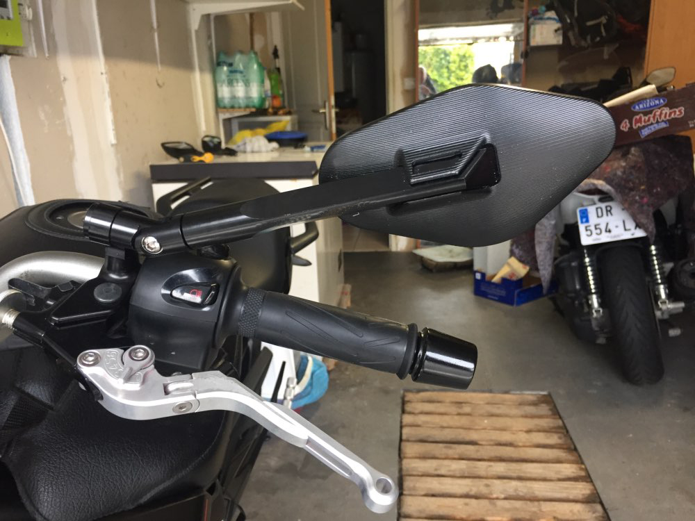 Z900 Z1000 Universele 8Mm 10Mm Motorfiets Achteruitkijkspiegel Aluminium Cnc Motorfiets Achteruitkijkspiegel Ultra Hd Achteruitkijkspiegel