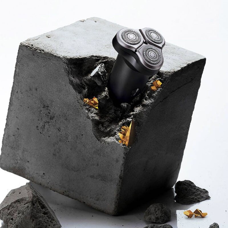 Golarka elektryczna Xiaomi Mijia S300 przenośna maszynka robić golenia na mokro i na sucho podwójne golenie, głowica dwuwarstwowa, wodoodporna Ipx7, ładowanie typu C