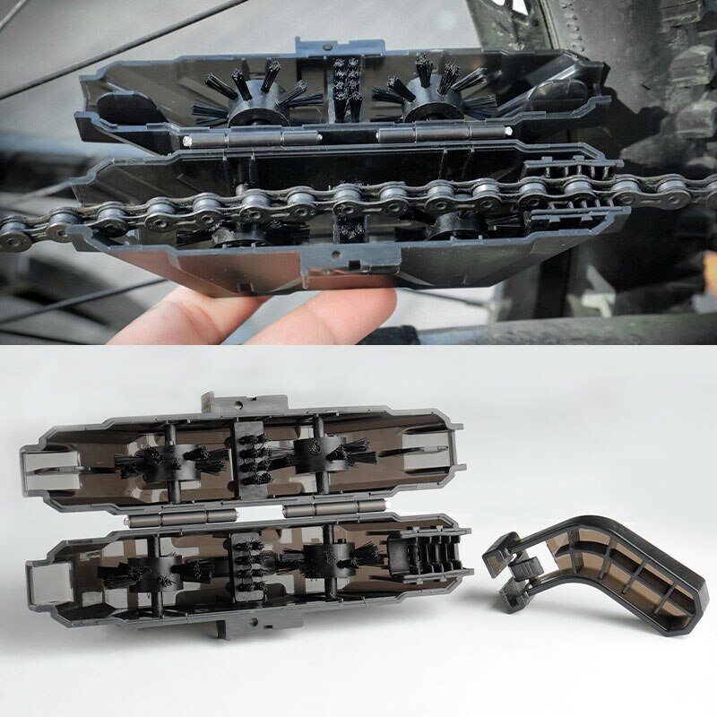 Draagbare Mtb Bike Chain Cleaning Tool Abs Fietsketting Wasmachine/Cleaner Scrubber Cyclus Accessoires