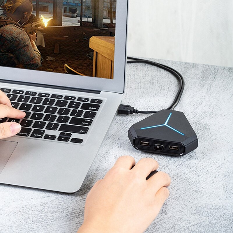 Multi USB 3.0 Hub Splitter TF SD Card Reader with Microphone Interface High Speed 6 Ports Hub for PC Computer