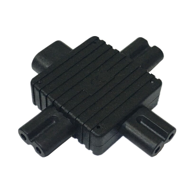 IEC 320 IEC320 IEC Figure 8 C8 Male to 3X Female C7 plug Splitter Power Adapter connector for Power Supply 1 in 3 out