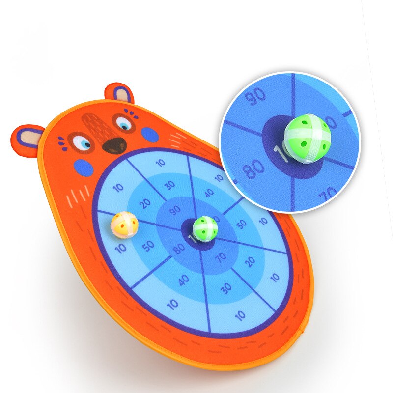 Mideer Kinderen Gooien Spel Digitale Bediening Sport Pitching Speelgoed Sucker Kleverige Klittenband Bal Ouder-kind Interactie Kids 4Y +