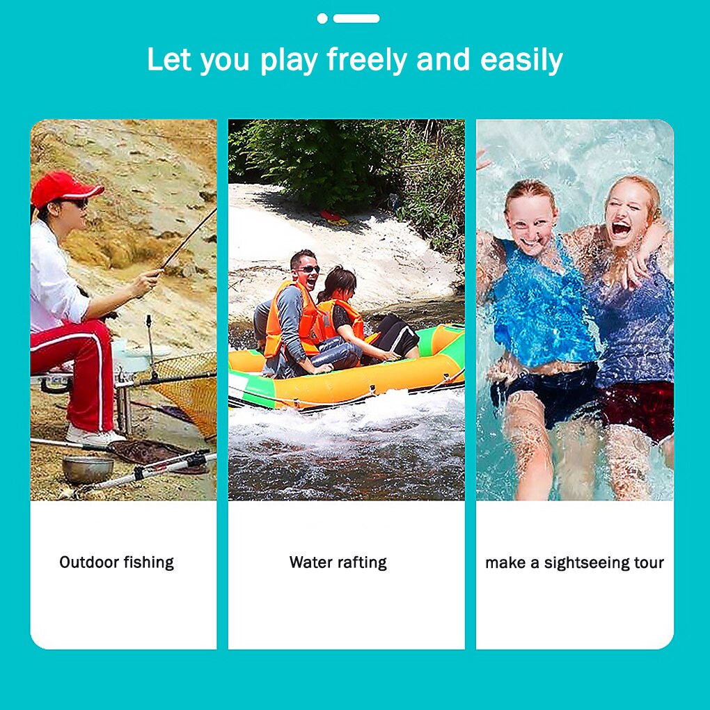 Waterproof Shoulder Bag Swimming Surfing Beach Water Playing Phone Transparent Toiletry Pouch