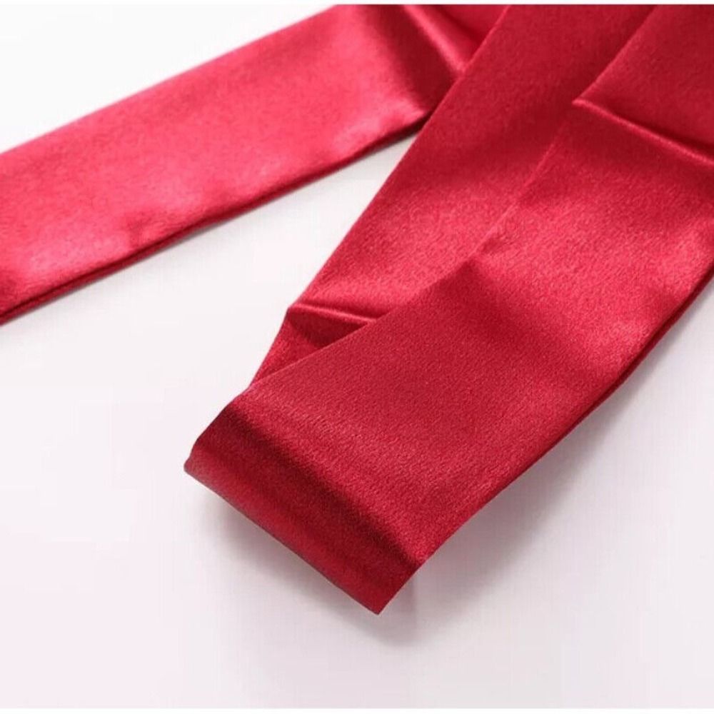 Satin Polyester Women's Belts Silk Scarf Clothing Decoration Bridal Waist Belt Satin Sash Women