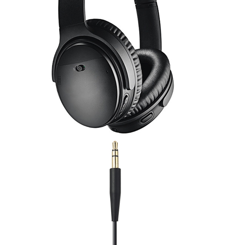 Cable de repuesto para auriculares BOSE QC35 QC25 SoundTrue/link OE2/OE2I, 120/150CM, 3,5mm a 2,5mm, Cable de Audio