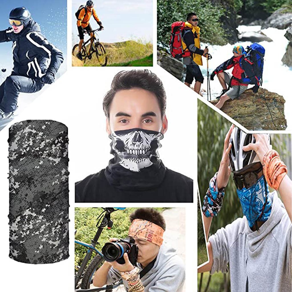 Magic Scarf Ring Scarf Neck Gaiter Shemagh Bandanas Tube Headband Unisex Motorcycle Keffiyeh Hijab Turban Braga Cuello Buffet